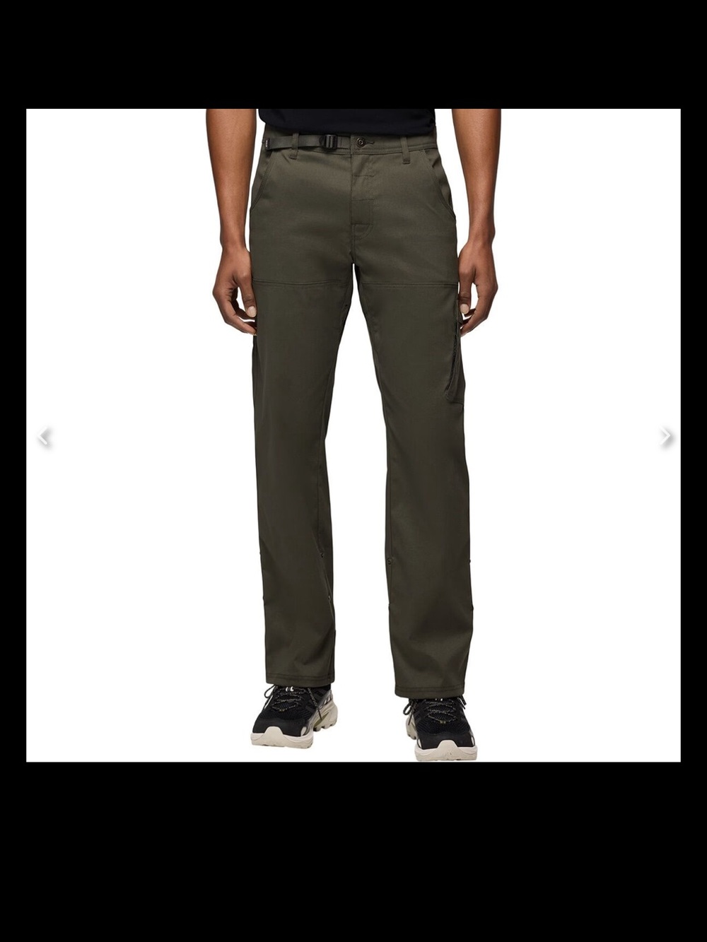 Prana Men's stretch Zion 2 in Slate Pants 35 x 32